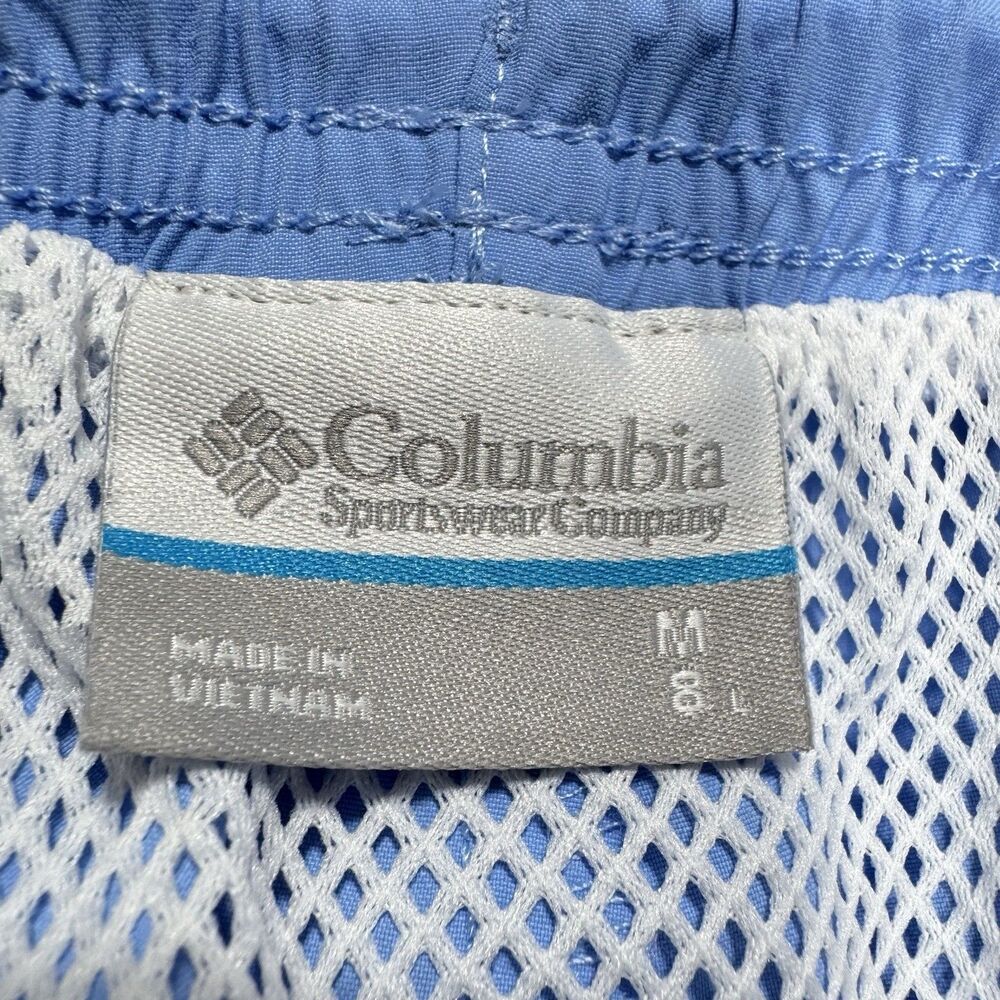 COLUMBIA PFG Backcast III Water Shorts Men's M Inseam 8" Lined UPF 50 Blue NWT - Picture 6 of 14